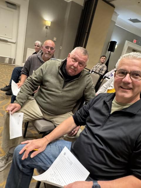 UFCW Local 371 members attending a meeting.